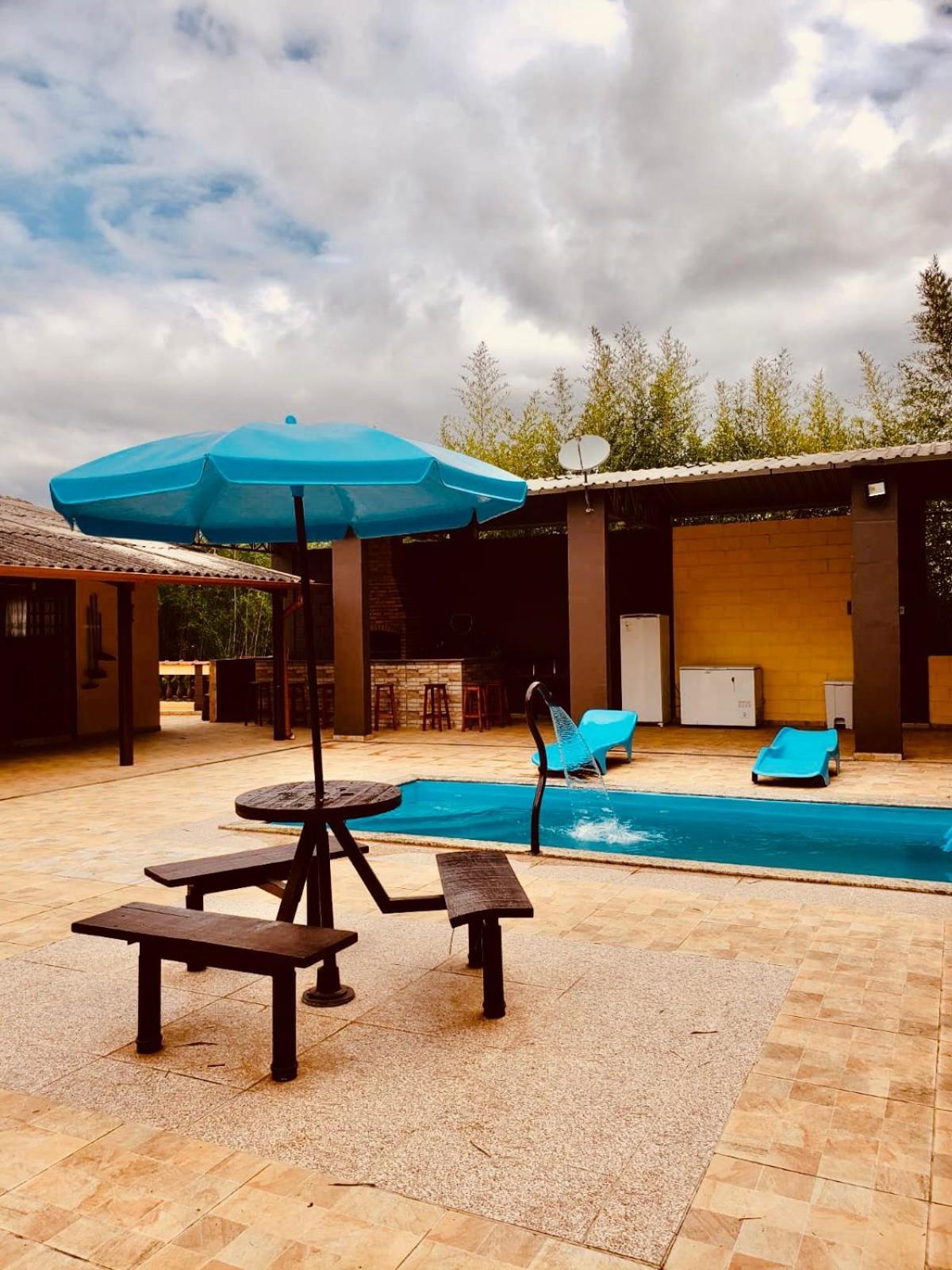 Chacara Charmosa Com Piscina, Campo De Futebol Villa Guaratinguetá Buitenkant foto