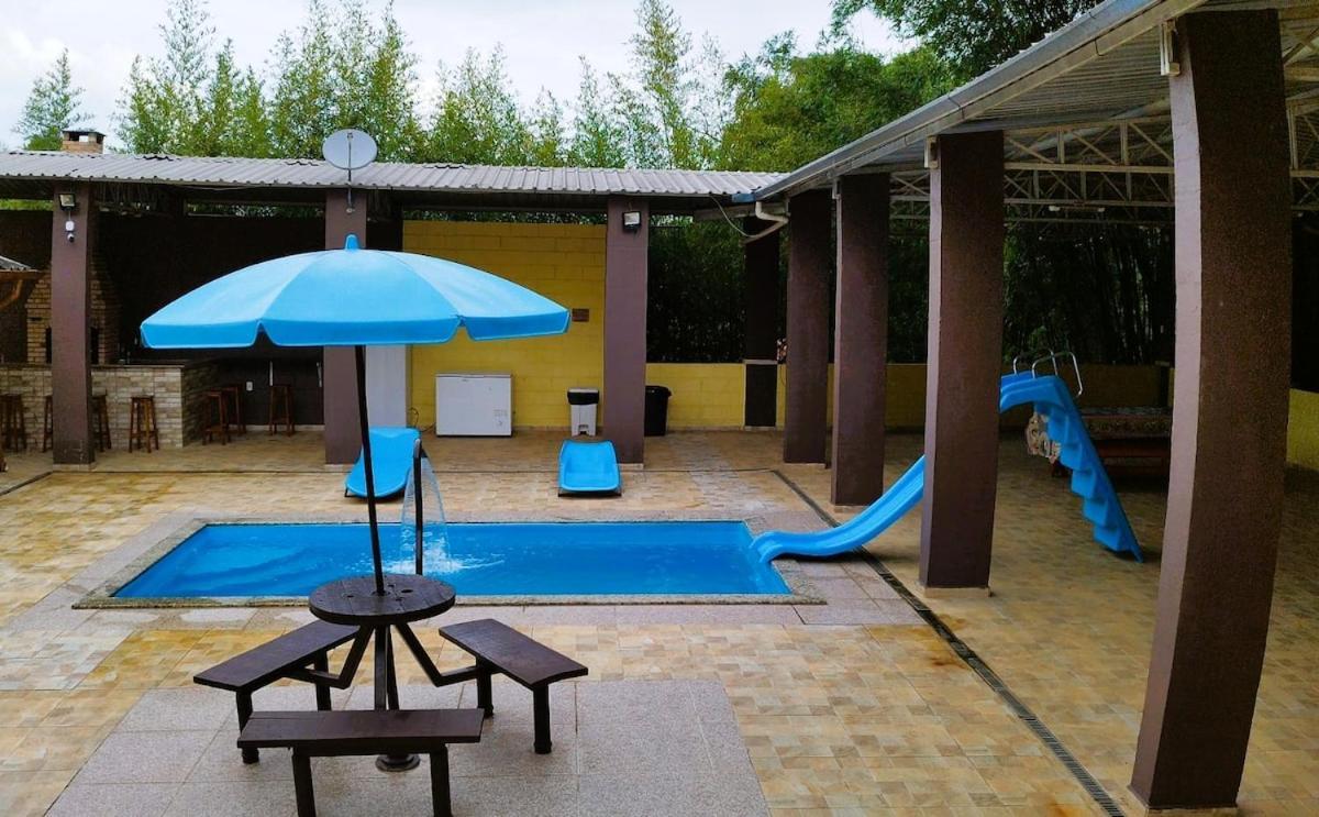 Chacara Charmosa Com Piscina, Campo De Futebol Villa Guaratinguetá Buitenkant foto